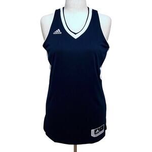 Adidas NWT Navy and White Generic Team Jersey Women L